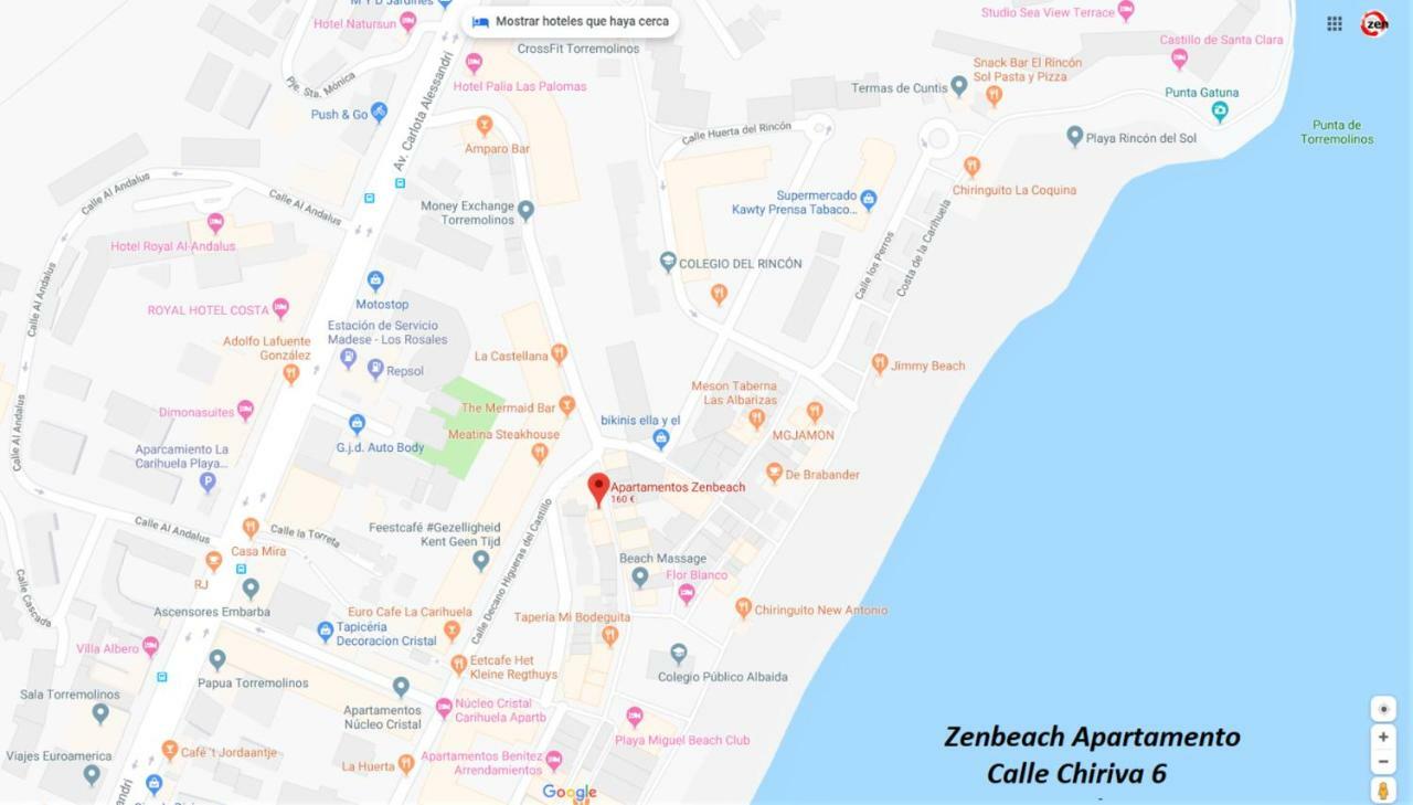 Zenbeach 1A Playa Carihuela Торремолинос Экстерьер фото